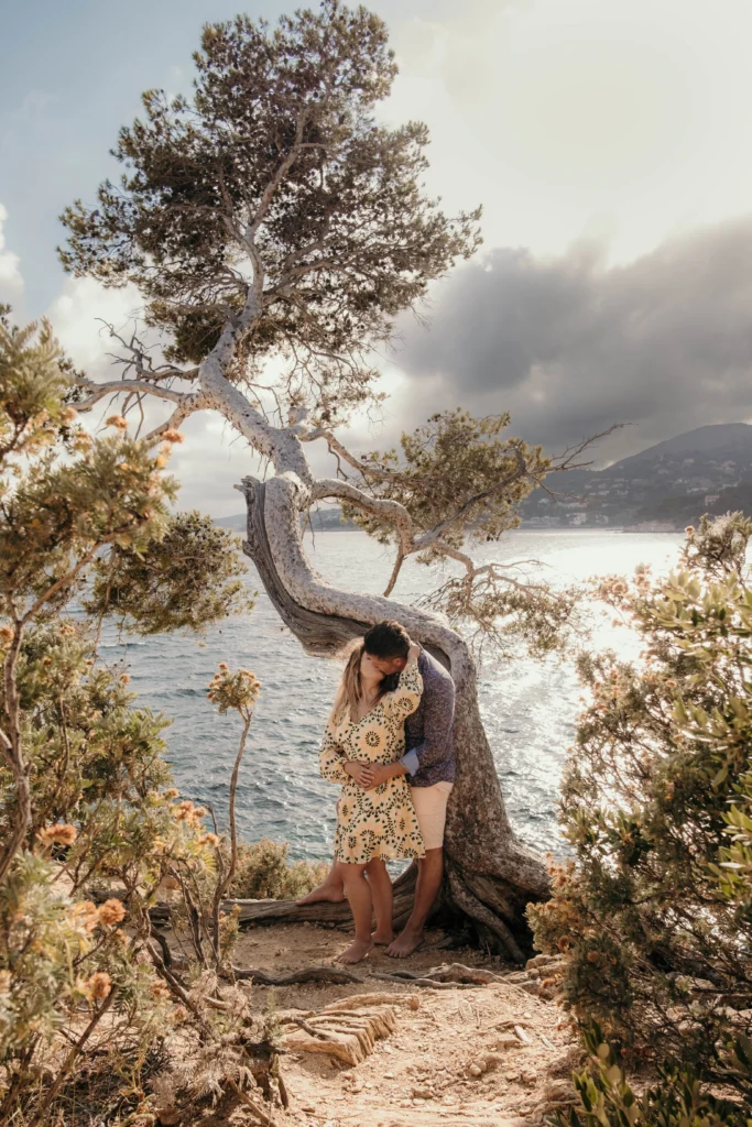 Séance photo couple au Cap Taillat