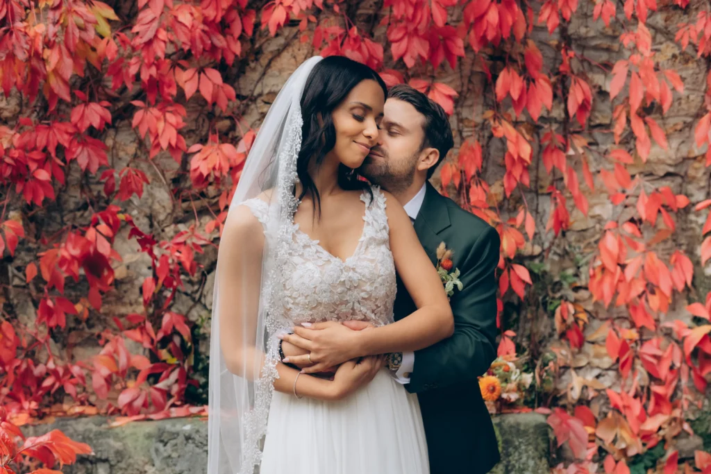 Séance photo mariage d'automne