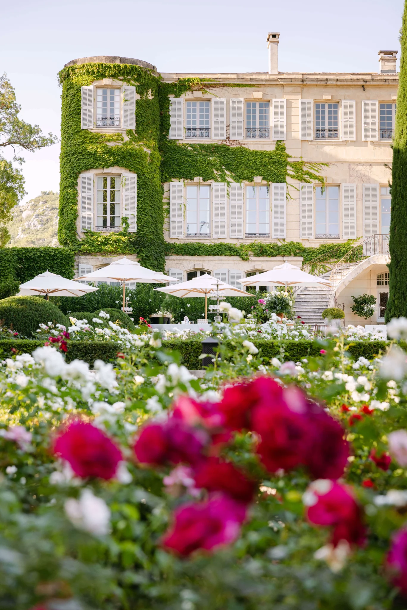 Mariage en Provence au Château d'Estoublon près d'Arles